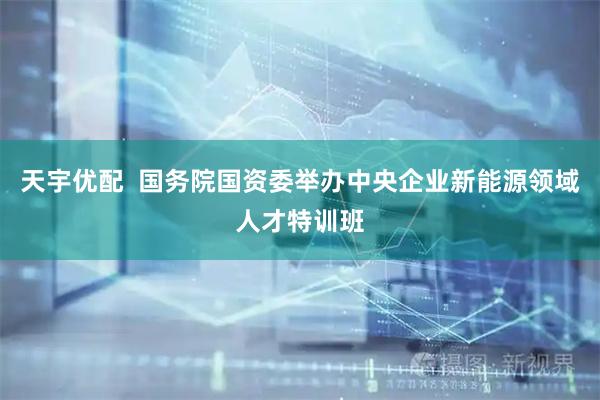 天宇优配  国务院国资委举办中央企业新能源领域人才特训班