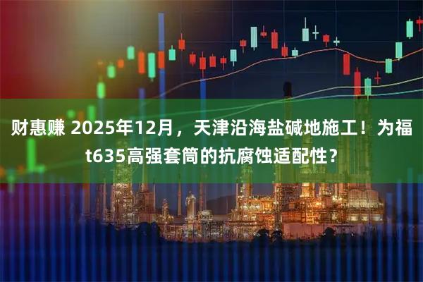 财惠赚 2025年12月，天津沿海盐碱地施工！为福t635高强套筒的抗腐蚀适配性？